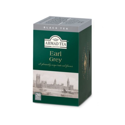 Earl grey filtro Ahmad tea