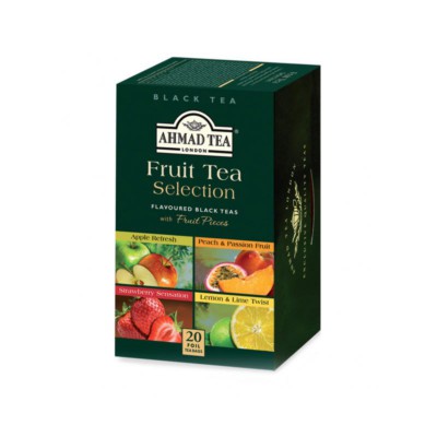 Fruit tea selection filtro Ahmad tea