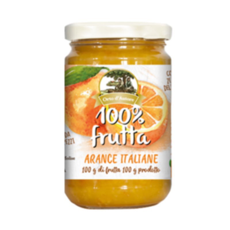 Marmellata di arance 100% frutta Orto d'Autore