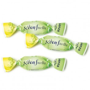 Caramelle Limone senza zucchero Leonsnella Leone